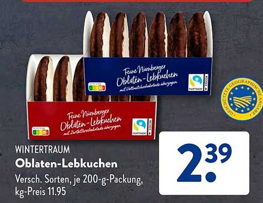 Oblaten-Lebkuchen