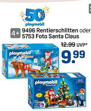 playmobil 9496 Rentierschlitten oder 5753 Foto Santa Claus