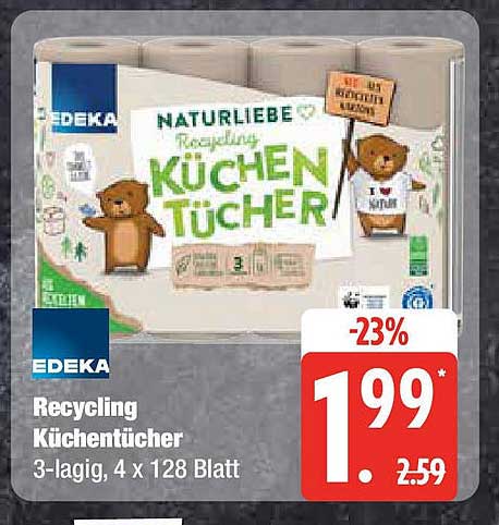 Recycling Küchentücher