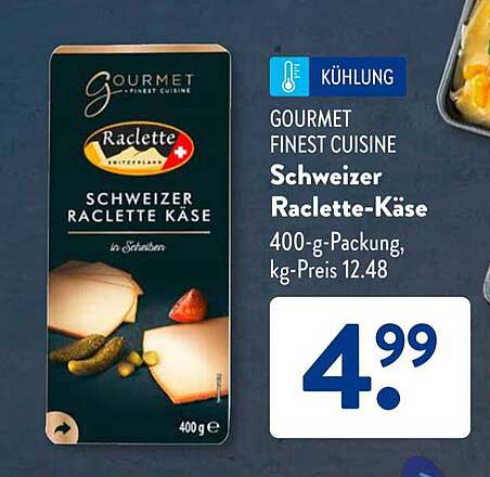 Schweizer Raclette-Käse