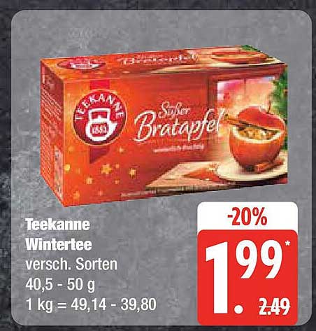 Teekanne Wintertee