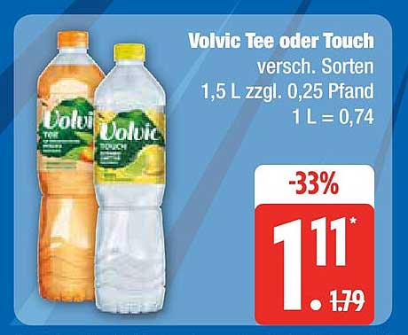 Volvic Tee oder Touch