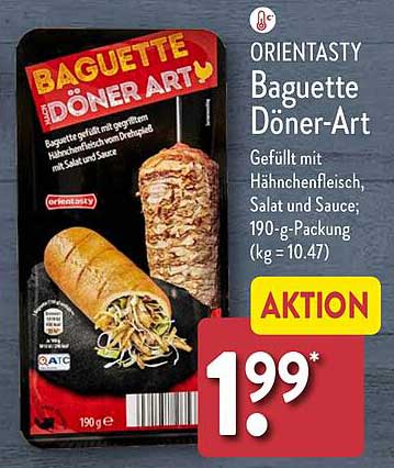 Baguette Döner-Art