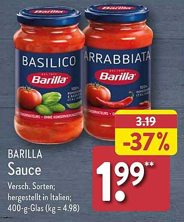 BARILLA Sauce