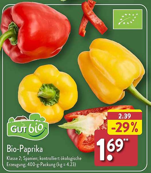 Bio-Paprika