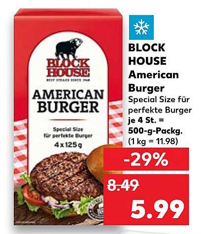 BLOCK HOUSE American Burger