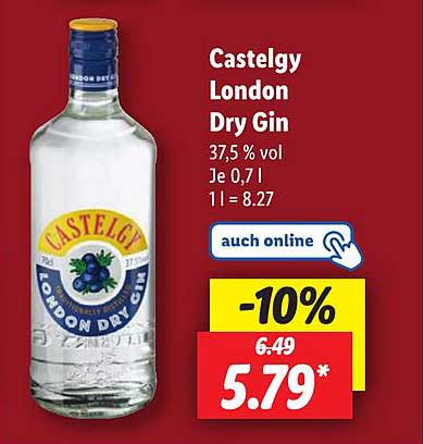 Castelgy London Dry Gin