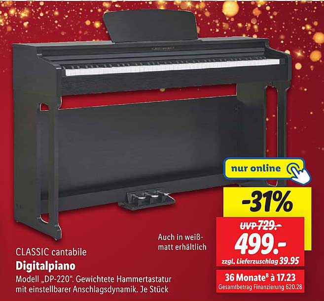 CLASSIC cantabile Digitalpiano