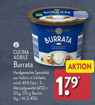 CUCINA NOBILE Burrata