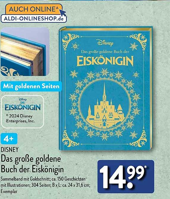 Das große goldene Buch der Eiskönigin