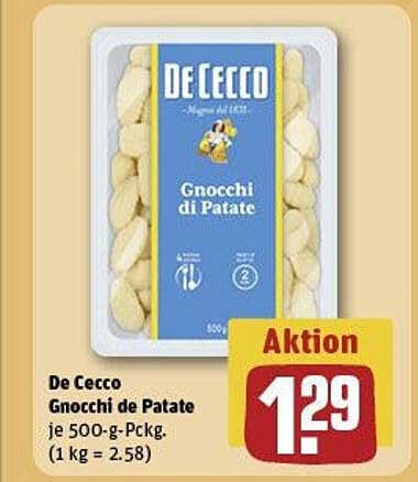 De Cecco Gnocchi de Patate