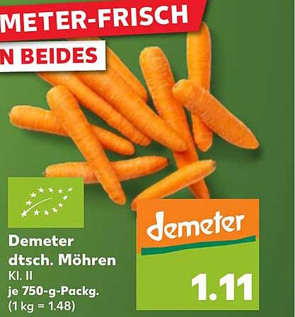 Demeter dtsch. Möhren