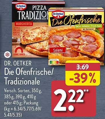 Die Ofenfrische/Tradizionale