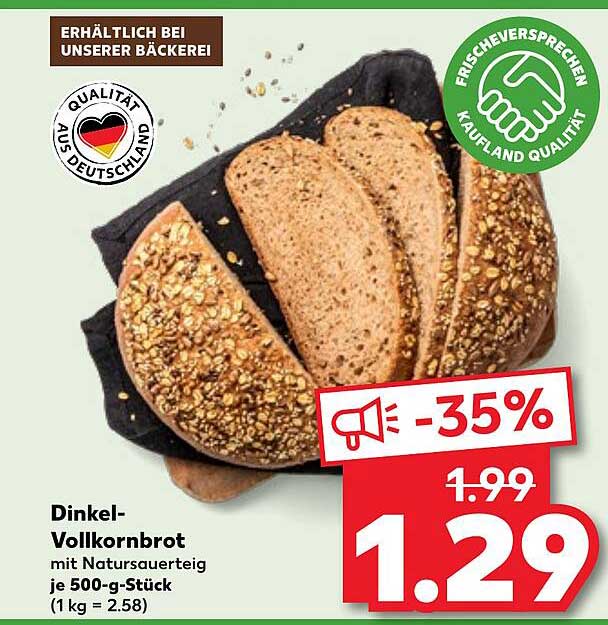 Dinkel-Vollkornbrot