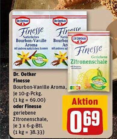 Dr. Oetker Finesse Bourbon-Vanille Aroma