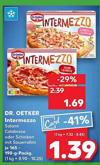 DR. OETKER Intermezzo