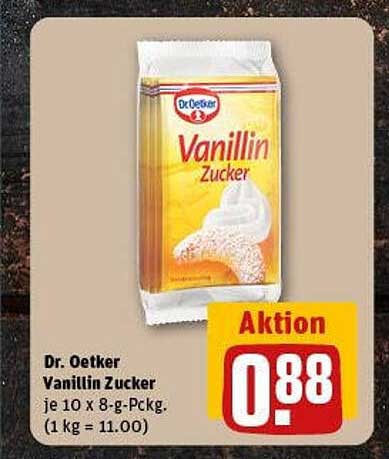 Dr. Oetker Vanillin Zucker