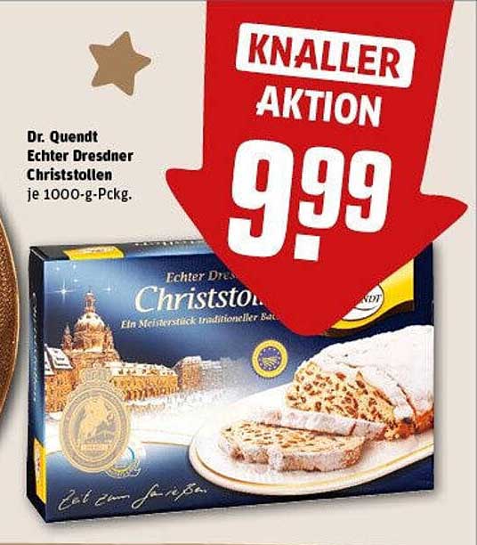 Dr. Quendt Echter Dresdner Christstollen