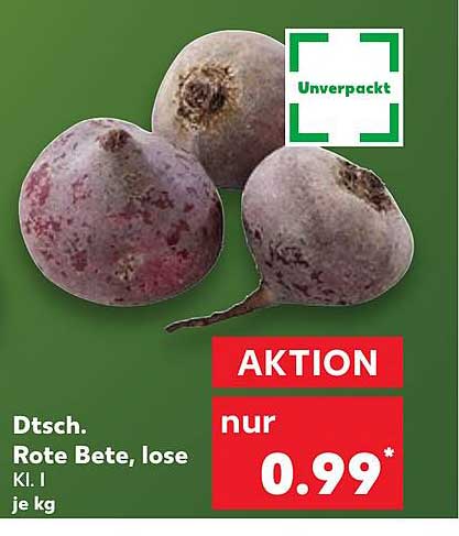 Dtsch. Rote Bete, lose