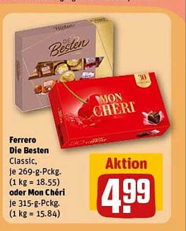 Ferrero Die Besten  
Mon Chéri