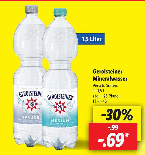 Gerolsteiner Mineralwasser