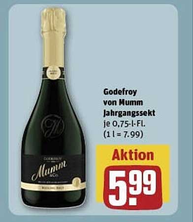 Godefroy von Mumm Jahrgangssekt