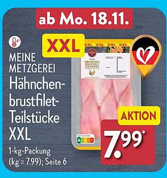 Hähnchenbrustfilet-Teilstücke XXL