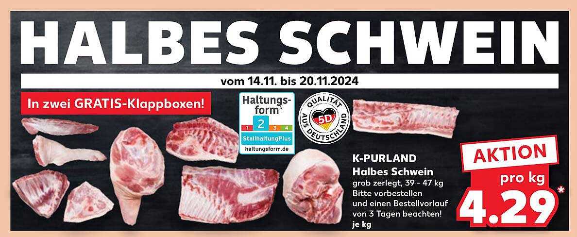 HALBES SCHWEIN