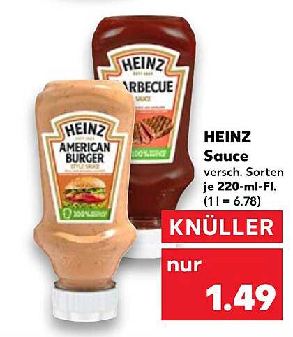 HEINZ American Burger Sauce