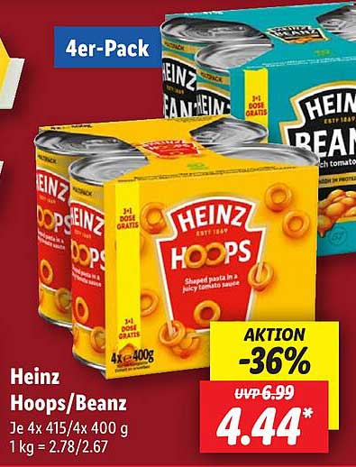 Heinz Hoops/Beanz