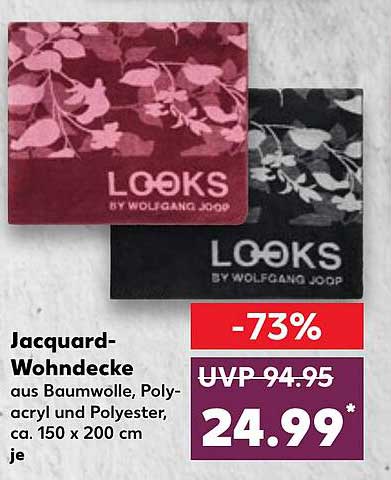 Jacquard-Wohndecke