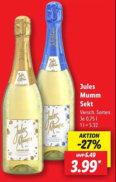 Jules Mumm Sekt