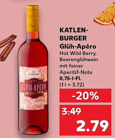 KATLEN-BURGER Glüh-Apéro