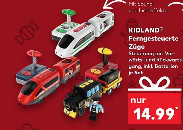 KIDLAND® Ferngesteuerte Züge