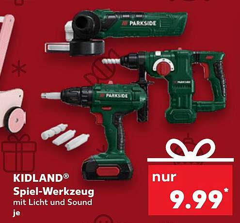 KIDLAND® Spiel-Werkzeug