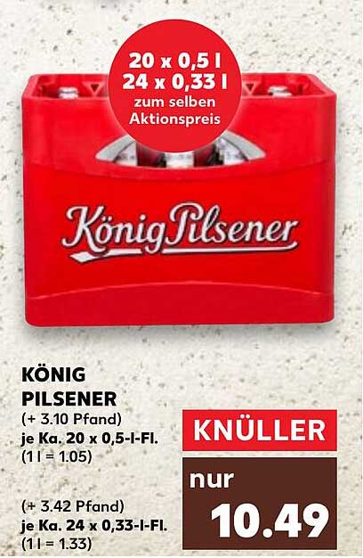 KÖNIG PILSENER