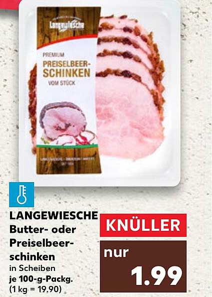 LANGEWIESCHE Butter- oder Preiselbeer-Schinken