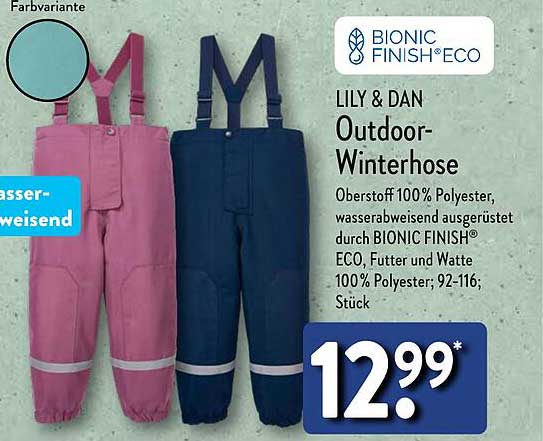 LILY & DAN Outdoor-Winterhose