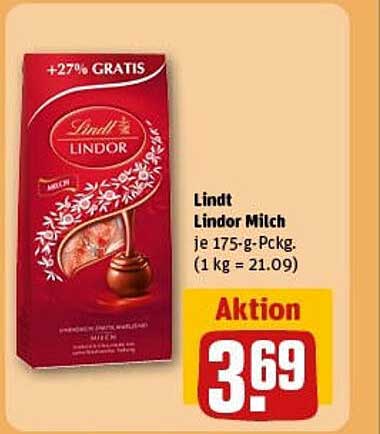 Lindt Lindor Milch