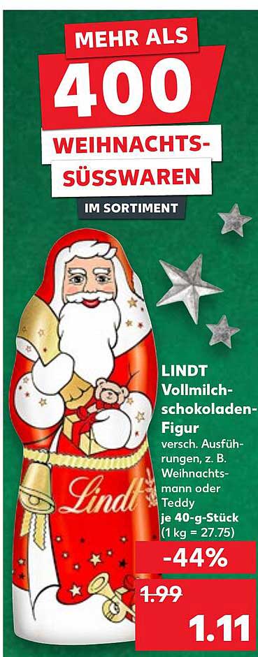 LINDT Vollmilchschokoladen-Figur