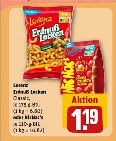 Lorenz Erdnuss Locken Classic