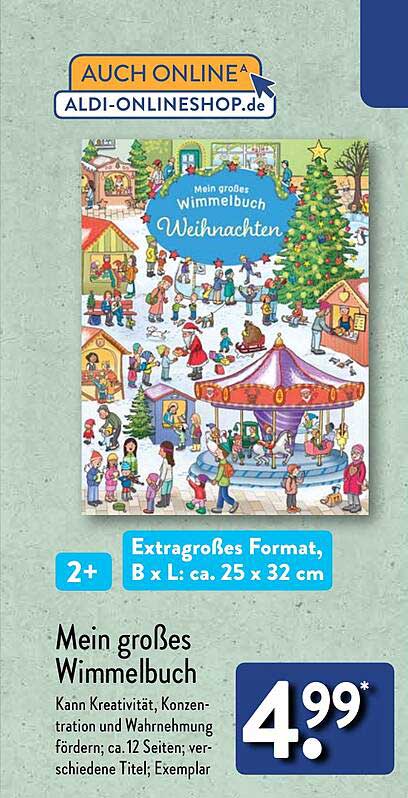 Mein großes Wimmelbuch Weihnachten