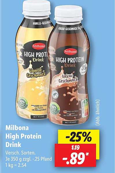 Milbona High Protein Drink