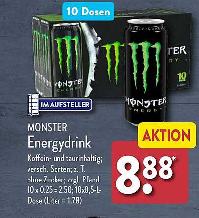 MONSTER Energidrink