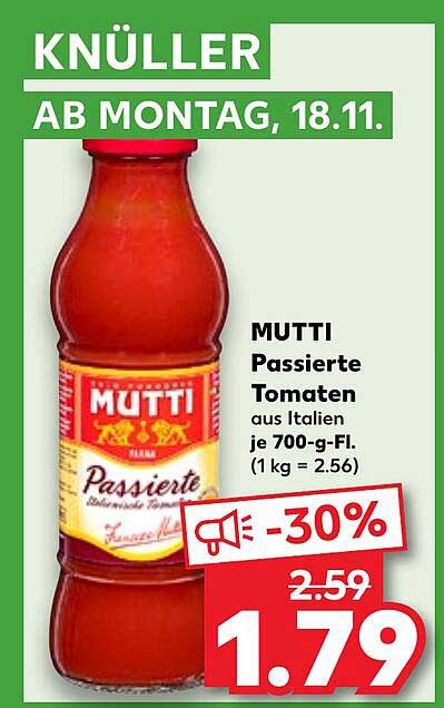 MUTTI Passierte Tomaten