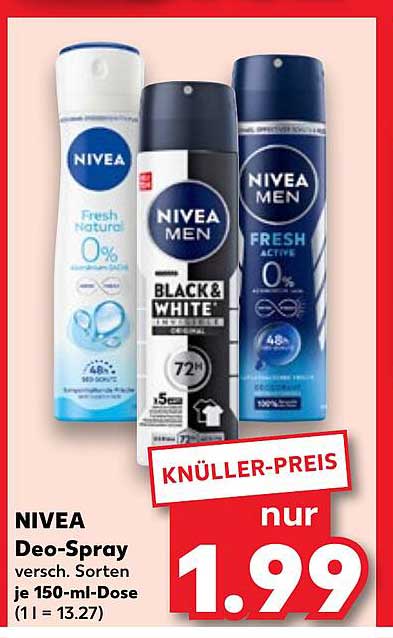 NIVEA Deo-Spray