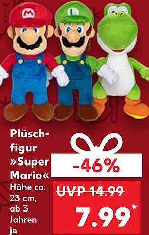 Plüschfigur »Super Mario«