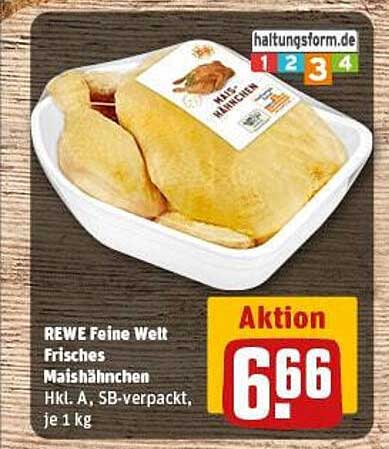 REWE Feine Welt Frisches Maishähnchen