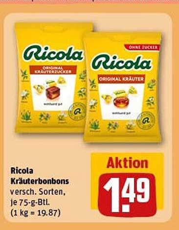 Ricola Kräuterbonbons