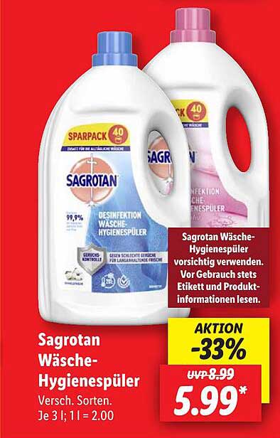 Sagrotan Wäsche-Hygienespüler